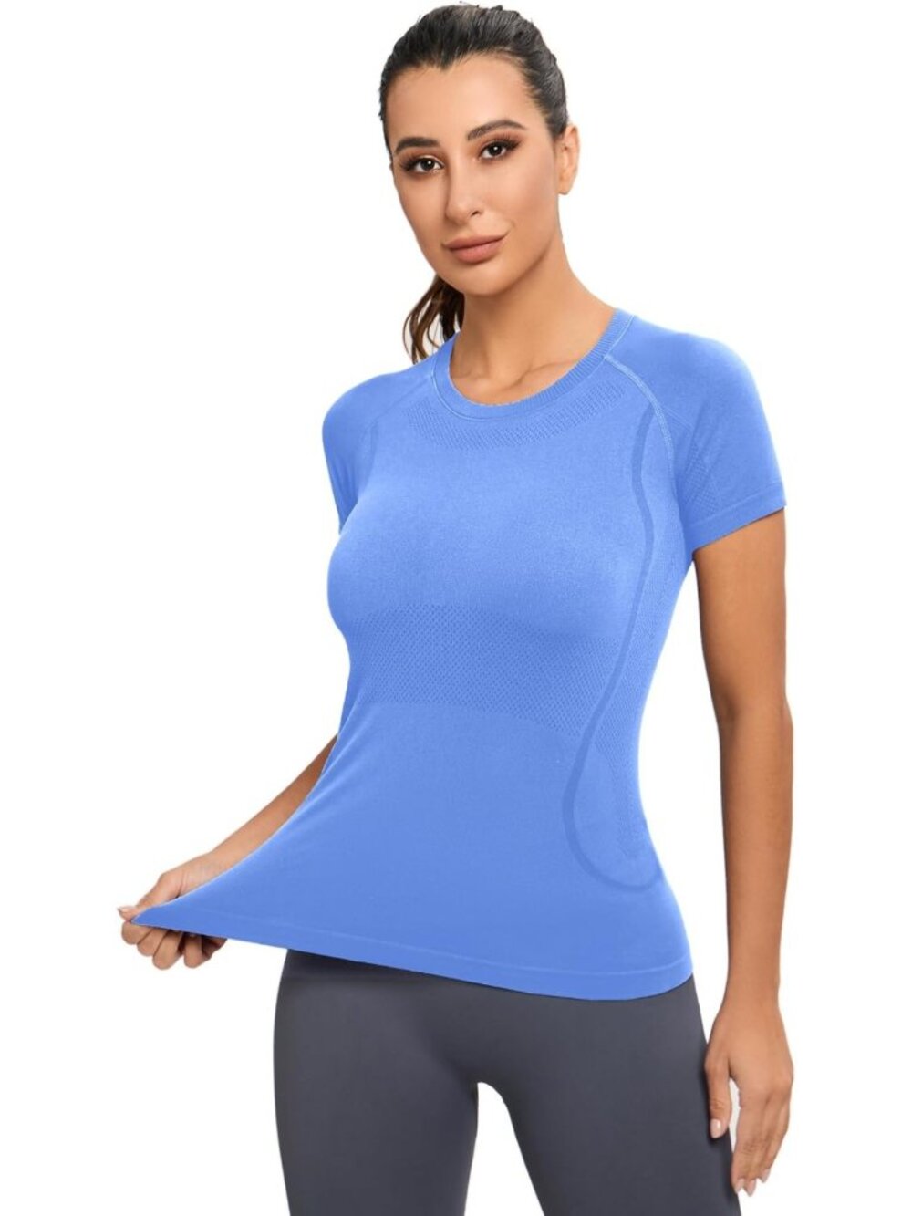 Seamless Workout Shirts for Women | Comfortable, Breathable Activewear Tops